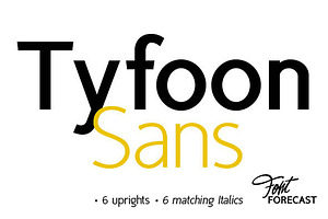 Tyfoon Sans