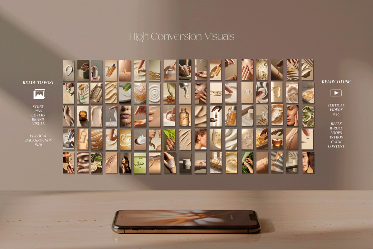 Skincare Reels Content Kit, a Social Media Template by MONO KEY STUDIO (Photo 6 of 7)
