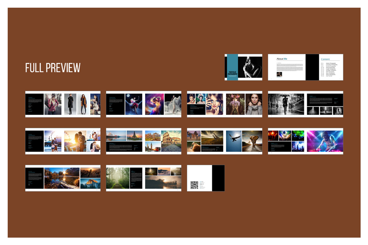 Photography Portfolio BUNDLE, a Brochure Template by adekfotografia (Photo 16 of 35)