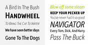 Depot New Condensed, a Sans Serif Font by Moretype (Thumbnail 3 of 5)