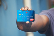 Credit Card Mockup with Wallet, a Mockup by alimran24 (Thumbnail 3 of 11)