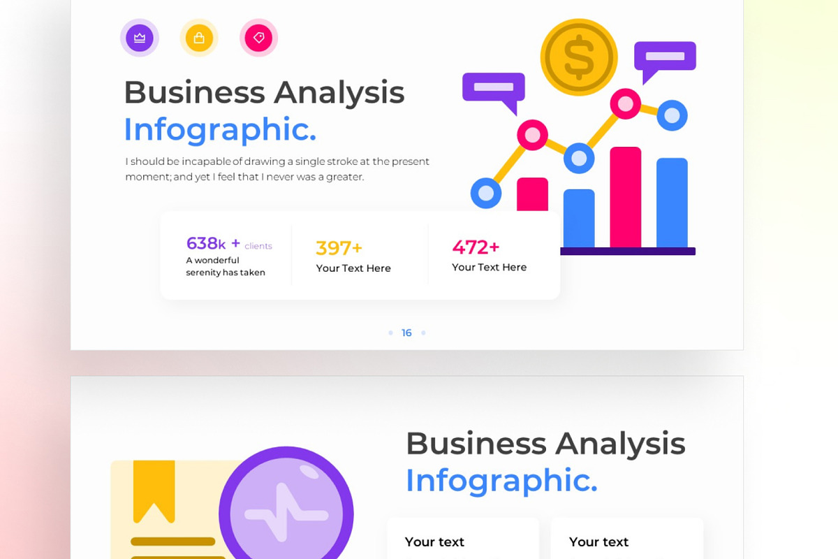 Business Analysis PowerPoint - Infographic Template