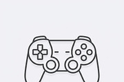 40 Vector Gaming Esports Outline Ico, an Outline Icon by adenpinkstore (Thumbnail 20 of 23)