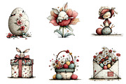 Spring Easter Watercolor Bundle, an Illustration by CreationArt (Thumbnail 6 of 6)