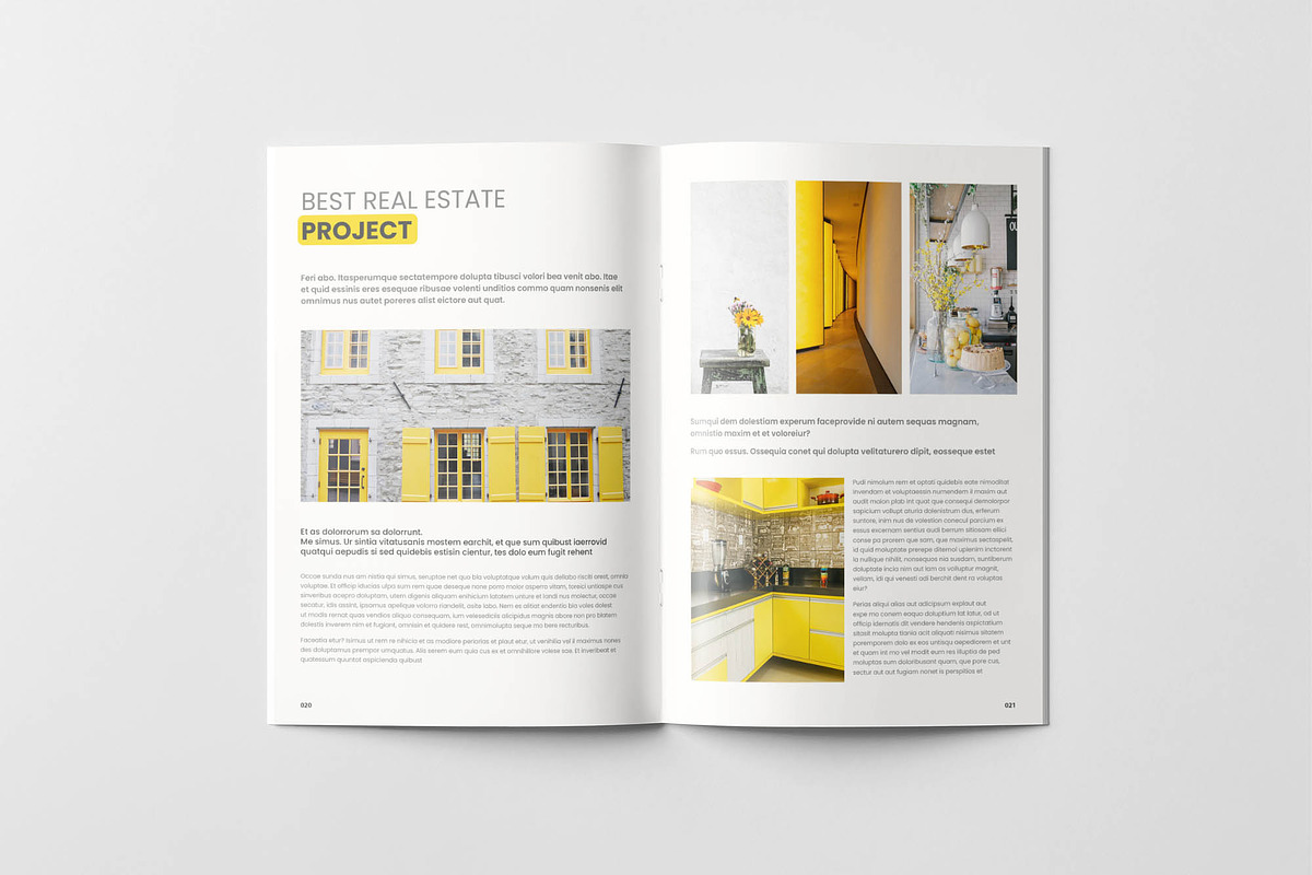 Real Estate Company Profile, a Brochure Template by Graphic Template (Photo 12 of 13)