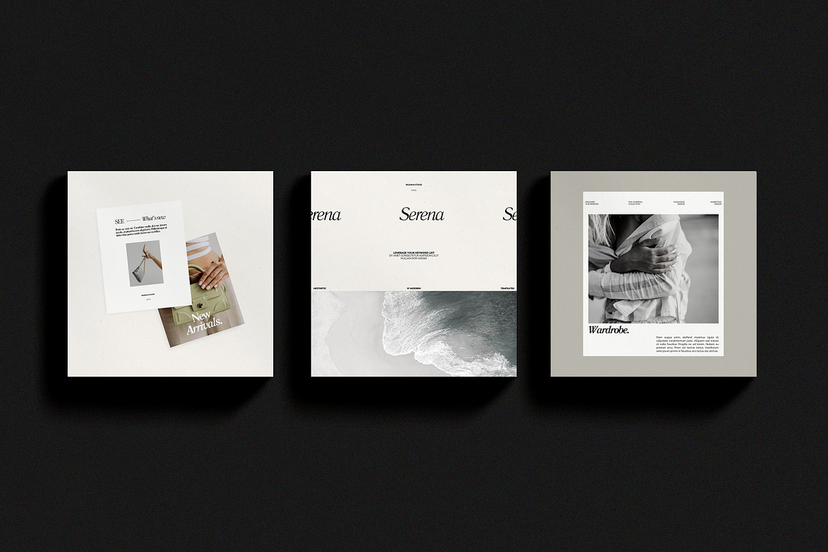SERE / Entire Instagram Collection, a Social Media Template by Wildnun Studio (Photo 27 of 53)