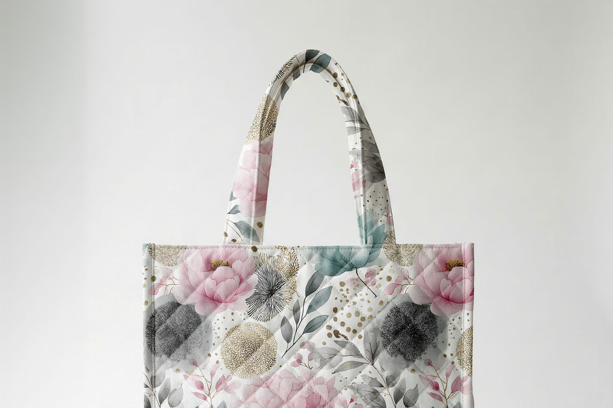 Quilted Tote Bag Mockup PSD, a Product Mockup by 1001 mockups (Photo 7 of 10)