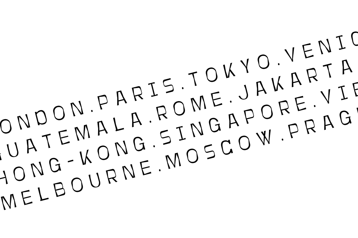 Typerisme - A modern typewriter font, a Sans Serif Font by MoonBandit (Photo 9 of 10)