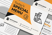 Special Food Restaurant Postcard, a Card Template by MightyDesign (Thumbnail 5 of 8)