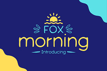 Fox Morning Font