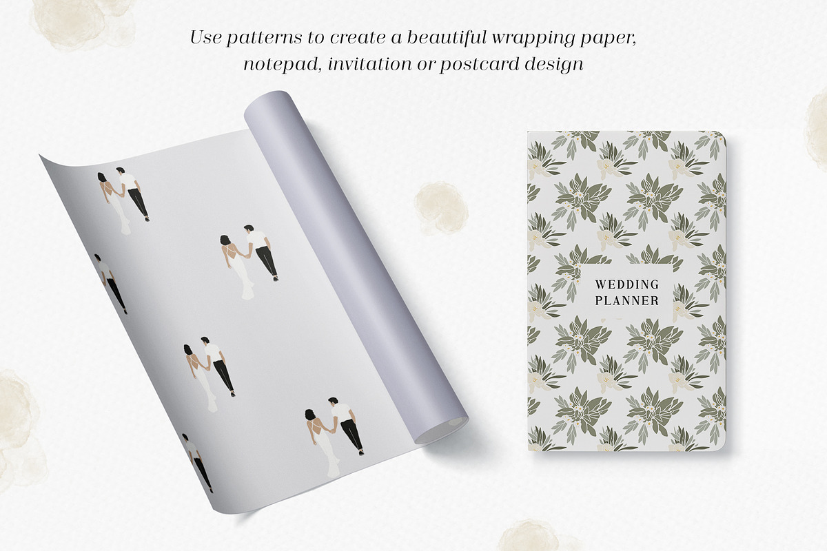 Modern Wedding: Eco & Boho Style, an Object Graphic by divanovskaya_nv (Photo 21 of 26)