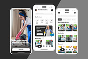 Reviro - Home Cleaning Mobile, an App Template by productype1 (Thumbnail 4 of 5)