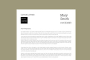 Minimal Resume, a Resume Template by MightyDesign (Thumbnail 4 of 8)