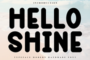 Hello Shine, a Script Font by FreshTypeINK (Thumbnail 1 of 8)