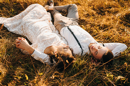 Wedding in boho style.