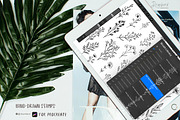 Procreate Stamps Tiny Flowers 026, a Brushes & More by Drawberx (Thumbnail 7 of 10)