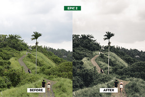 Epic Green Travel Lightroom Presets