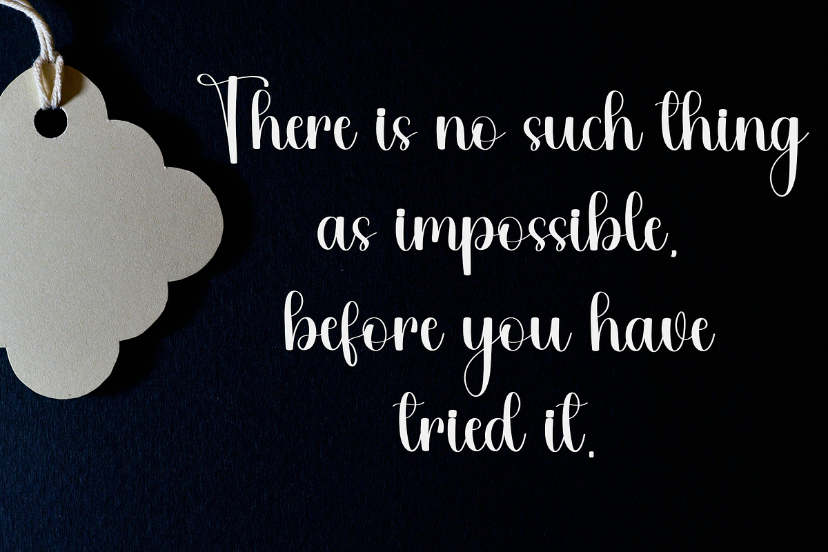 February Rainder, a Handwritten Font by FreshTypeINK (Photo 5 of 8)