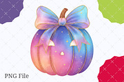 Coquette Pink Halloween Pumpkin PNG, an Illustration by designcity5 (Thumbnail 2 of 8)
