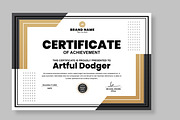 Certificate Design Layout, a Stationery Template by MightyDesign (Thumbnail 2 of 6)