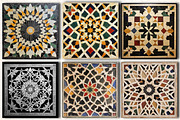Sacred Geometry Alhambra Patterns, a Pattern Graphic by DreamCafeArt (Thumbnail 2 of 5)