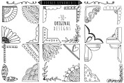 Decorative Borders, Corners & Frames, a Decorative Illustration by Carrie Stephens Art (Thumbnail 2 of 12)