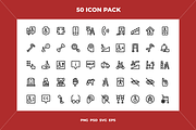 Accessibility icons, an Outline Icon by Wencory (Thumbnail 1 of 2)