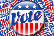 Vote Button - Layered PSD Template, a Graphic by RogerRidpath (Thumbnail 5 of 5)