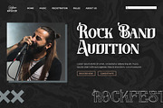 Guitar Rocker, a Serif Font by Letterara (Thumbnail 5 of 15)
