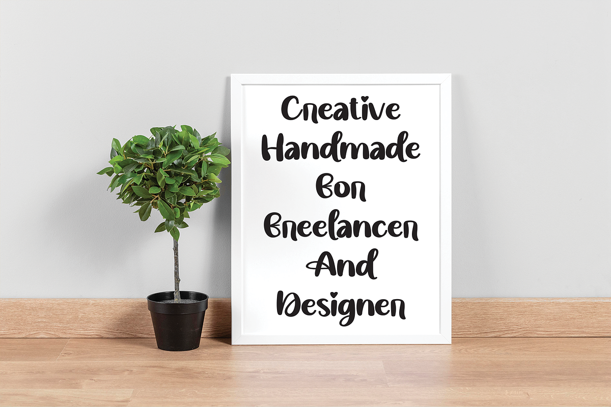 Simple House | Script Font, a Script Font by Scratchones (Photo 5 of 8)