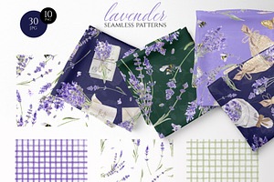 Lavender Story Watercolor Set