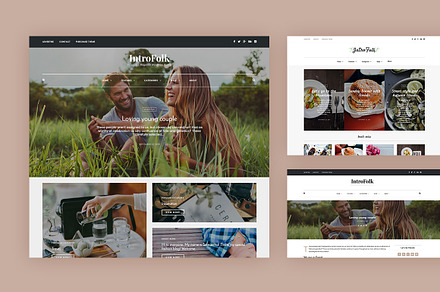 Introfolk - Blog & Shop Theme