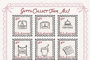 Grand Hotel Clipart, Travel Doodle, an Object Illustration by The October Creative (Thumbnail 6 of 6)