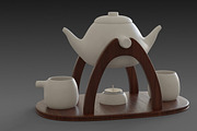 Teapot warmer set, a 3D by NojskaAksjon (Thumbnail 3 of 12)