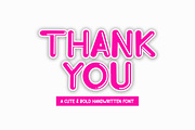 BALONEE Cute Handwriting Font, a Handwritten Font by NTC Graphic (Thumbnail 9 of 9)