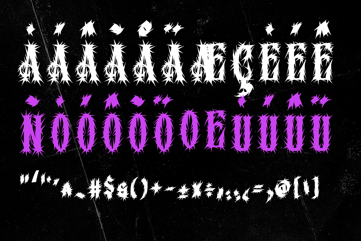 Salvators Metal Display Font, a Blackletter Font by dansdesign (Photo 5 of 12)