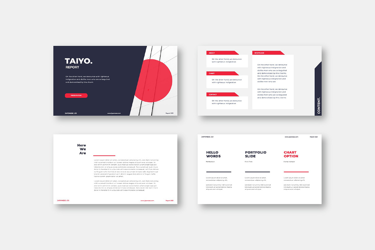 Clean Chart Presentation, a Presentation Template by Sundaylab