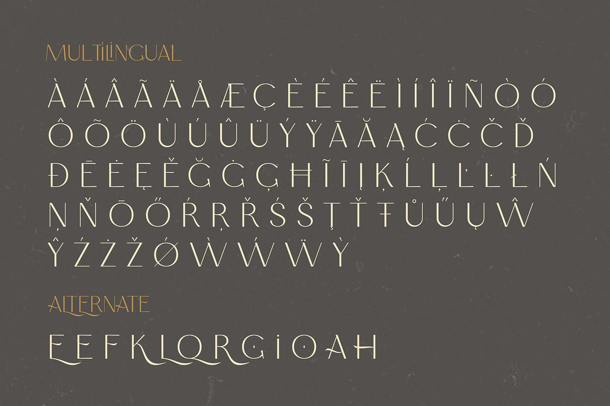 Karimoon Light - Elegant Typeface, a Sans Serif Font by Morisco (Photo 6 of 10)