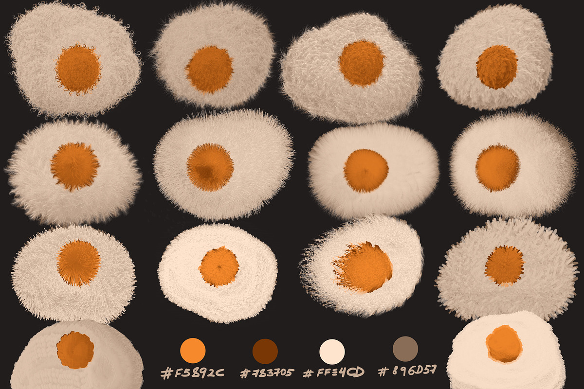 Teddy Plush: 3D Procreate Brushes, a Brush Add-On by TheWhiteCatLab (Photo 2 of 15)