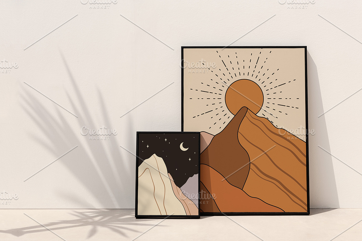 Collection of abstract landscapes, a Decorative Illustration by Nastasi (Photo 5 of 5)