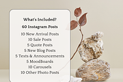 Minimalist Instagram Canva Templates, a Social Media Template by Saga Design Studio (Thumbnail 3 of 8)