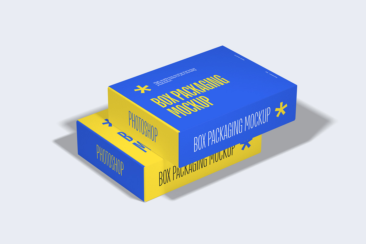 High Quality Box Packaging Mockups, a Mockup by artimasa (Photo 4 of 5)