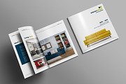 Square Interior Decor Catalog, a Magazine Template by Machel Design (Thumbnail 1 of 11)