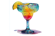 Prompt Cocktail glass clipart, a Decorative Illustration by Creative design (Thumbnail 5 of 7)