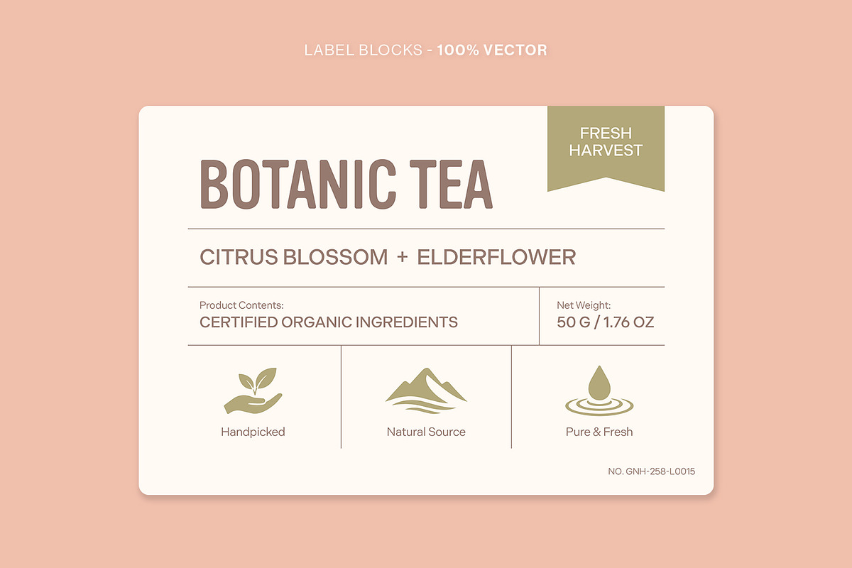 Product Label Template Set, a Brochure Template by BrandPacks (Photo 4 of 14)