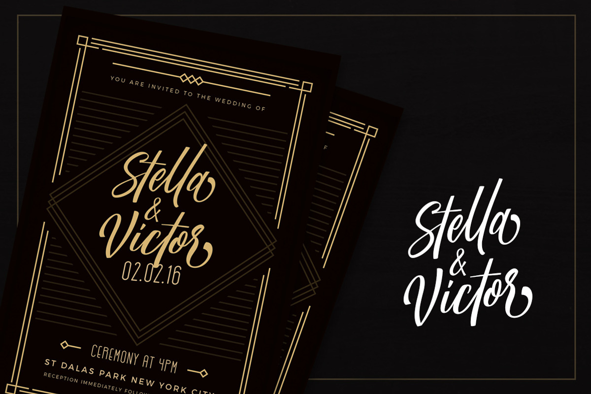 Megattor Script, a Script Font by Letterhend Studio (Photo 9 of 10)