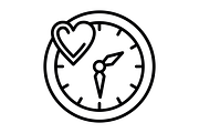 Dating Line Icon, an Icon by Pexelpy (Thumbnail 2 of 2)