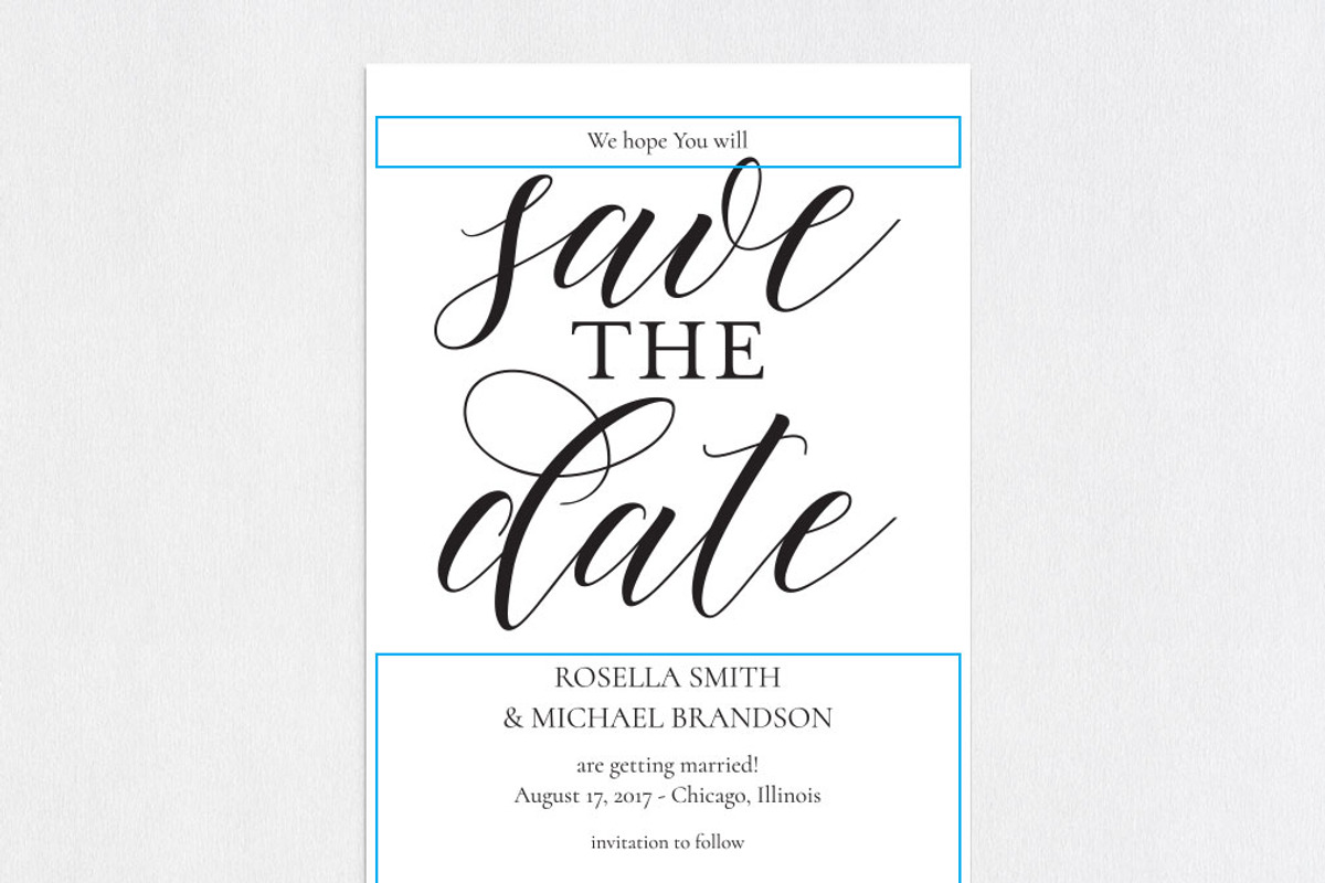 Save the Date Template SHR211, an Invitation Template by Shafura_Wedding (Photo 4 of 5)