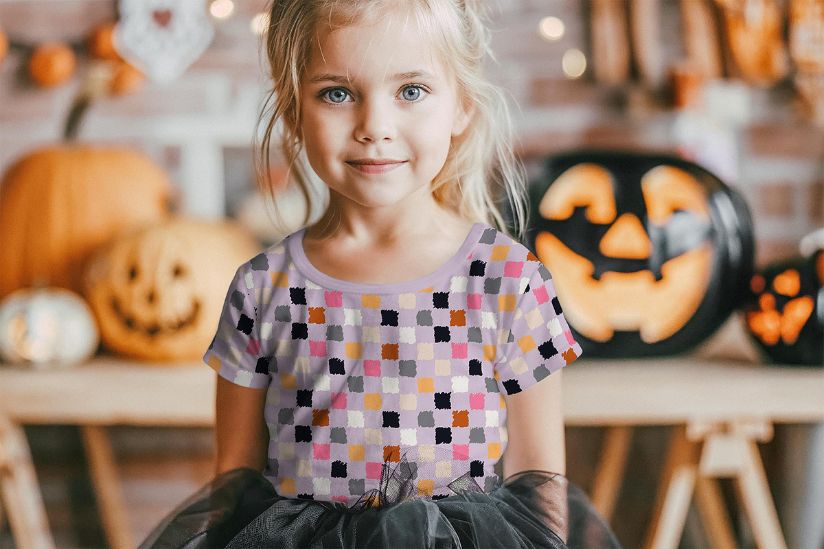 Halloween Kids Tshirt Mockup, a Shirt Mockup by LinnestCreative (Photo 3 of 5)