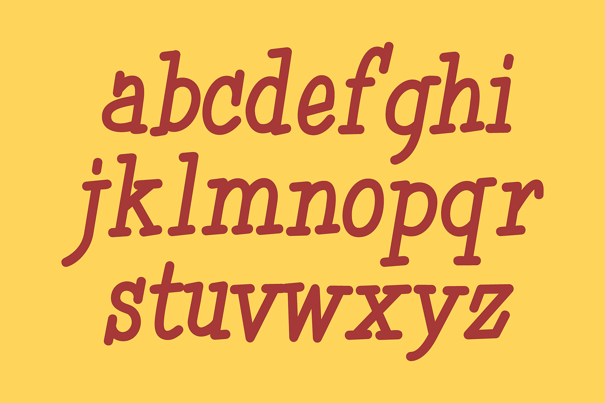 Simple Serif - Hand Lettered Fonts, a Script Font by GG Design (Photo 14 of 16)